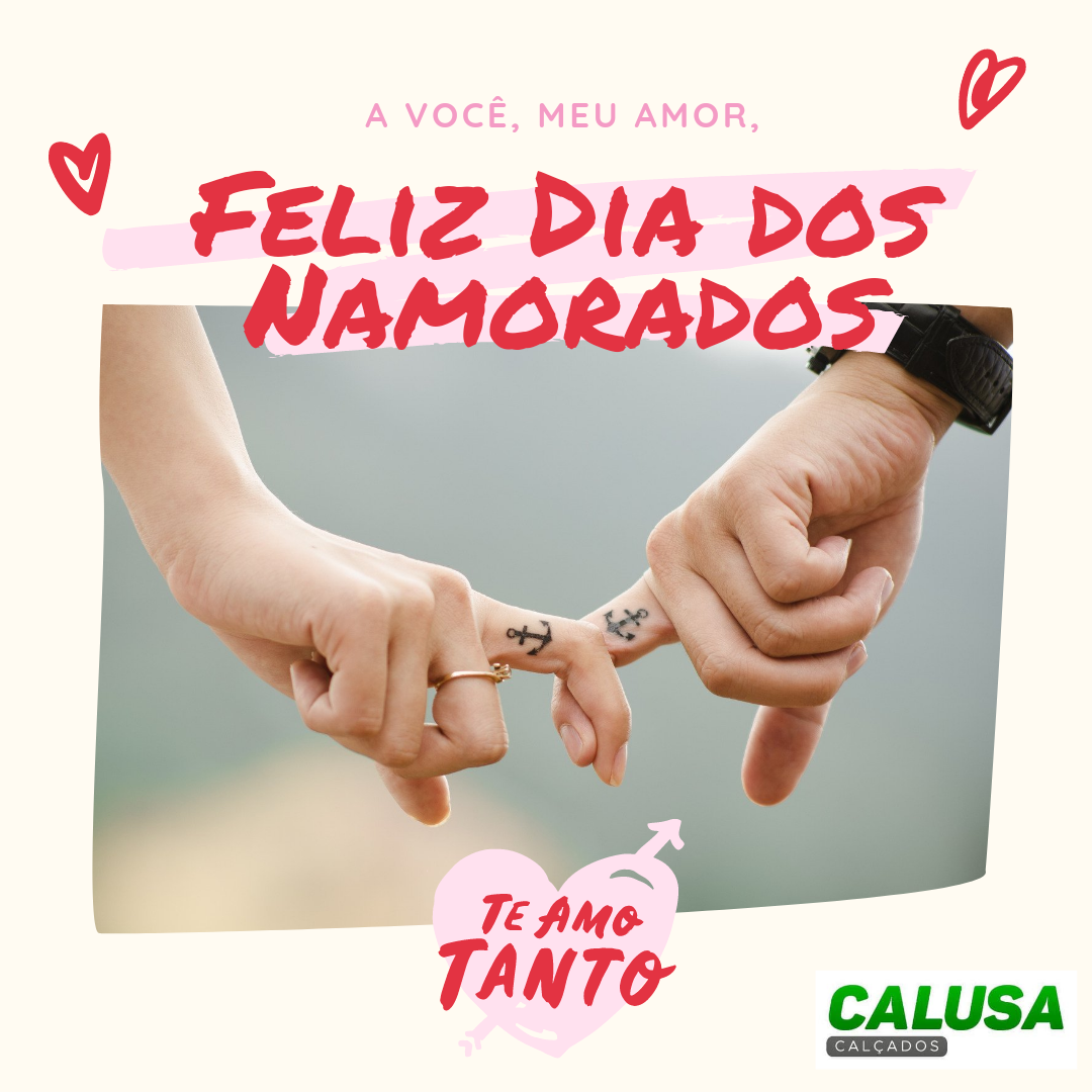 Feliz dia dos Namorados
