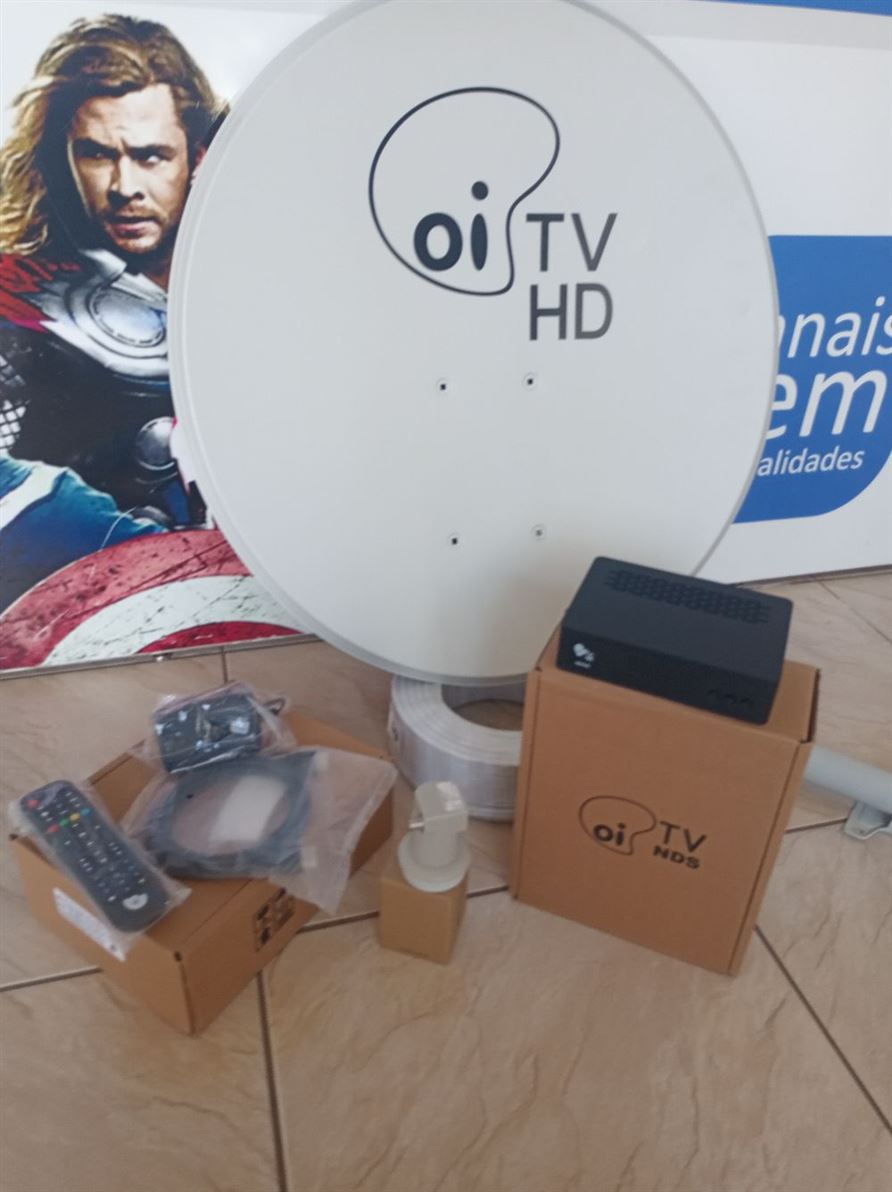 Kit completo OI TV 549,00 INSTALAÇÃO GRÁTIS dentro de Alfenas.