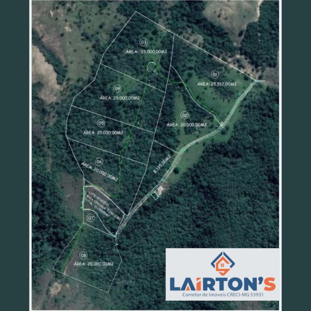 Chacreamento a 2 km do Carmo, com terrenos de 20.000m² e 25.000m², com financiamento próprio e nascente de água. Anexo com visão panorâmica.

Valor: R$340.000-R$425.000

Metragem: 20.000m²-25.000m²

Não perca tempo, me chame no Whatsapp!
(35) 99872-2266 - Lairton