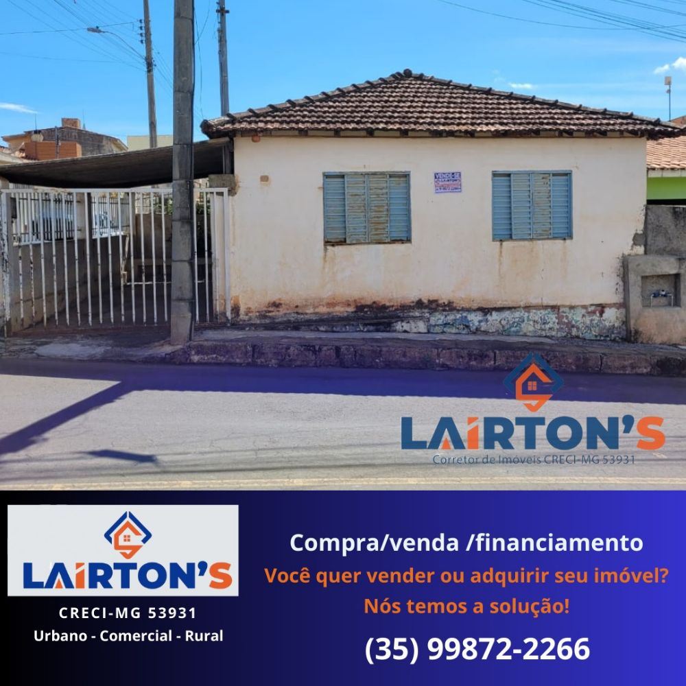 Casa com 3 quartos, sala, garagem, copa e banheiro social, em um terreno de 220m². Possui ainda uma casa de fundo com 2 quartos, banheiro, sala, cozinha, lavanderia e quintal.

Valor: R$150.000

Metragem: 220m² / 70m² construídos

Não perca tempo, me chame no Whatsapp!
(35) 99872-2266 - Lairton