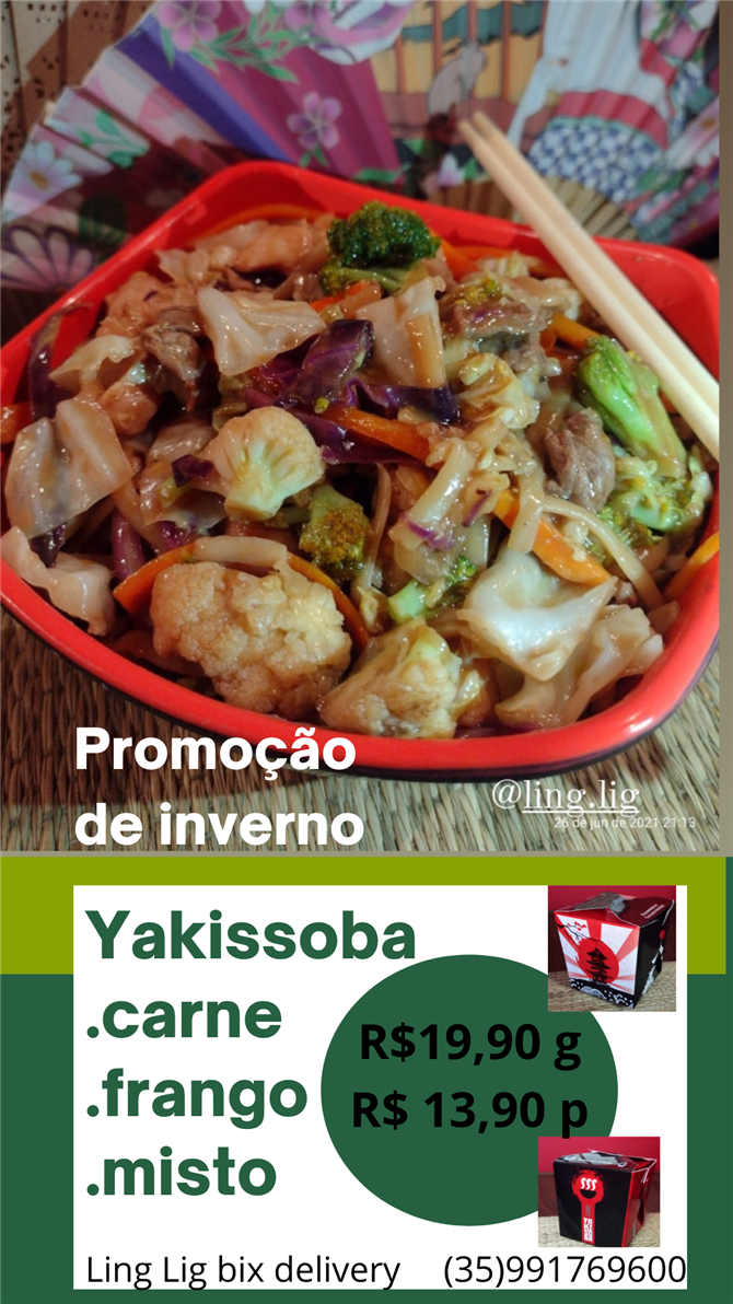 Promoção Yakissoba 