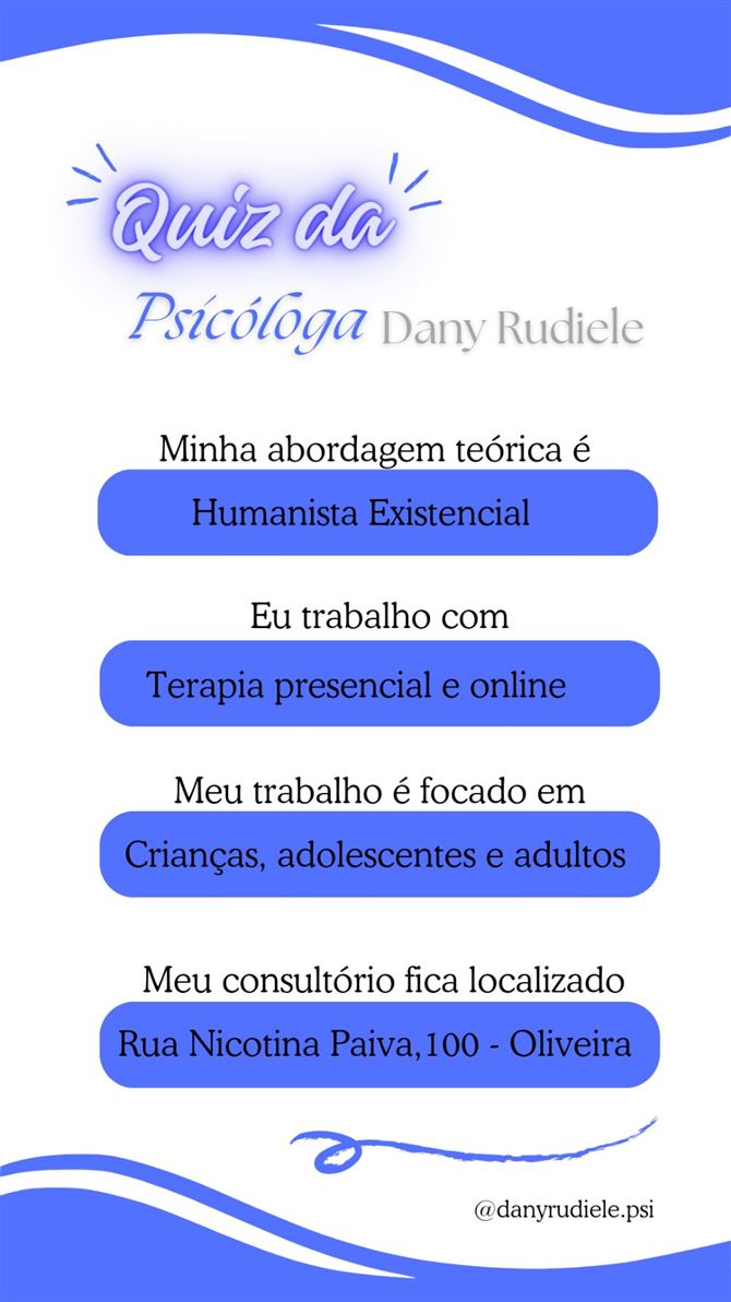 Psicóloga Dany Rudiele Lara