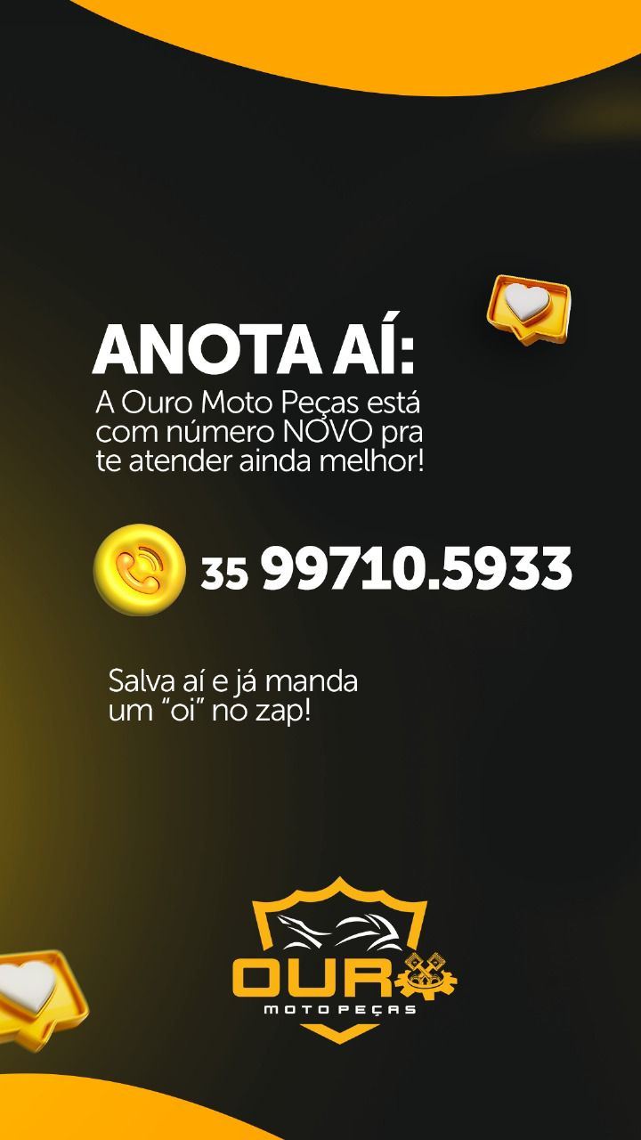 Novo número de telefone