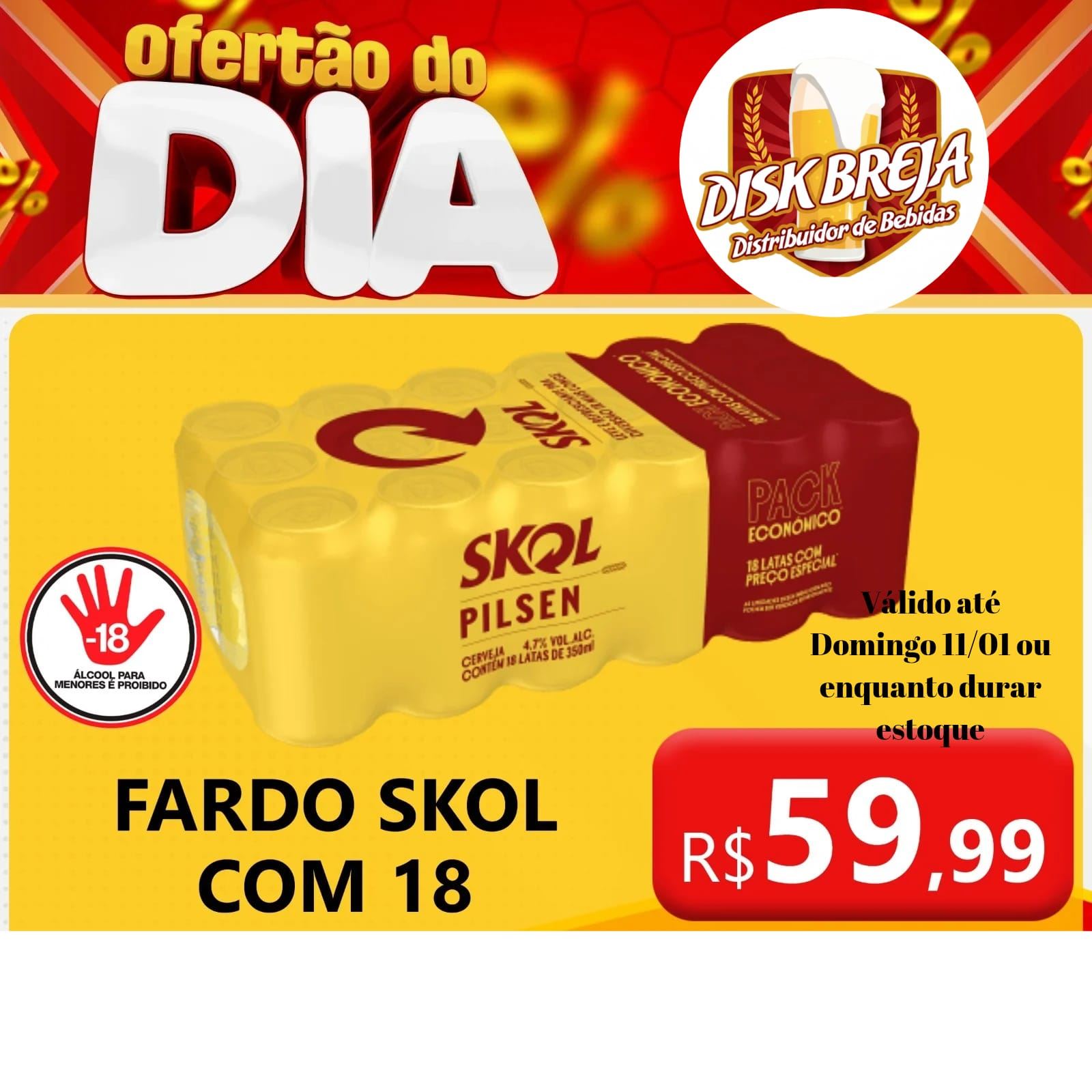 Foto 2 de Disk Bebidas Breja - Cerveja Gelada