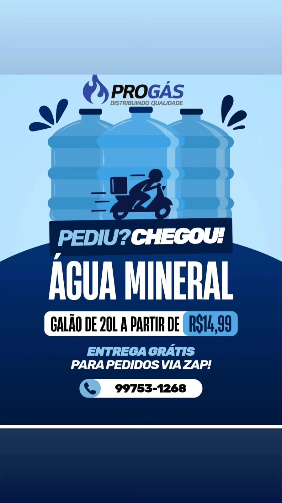 ProGás Ultragás - Disk Gás e Água Mineral