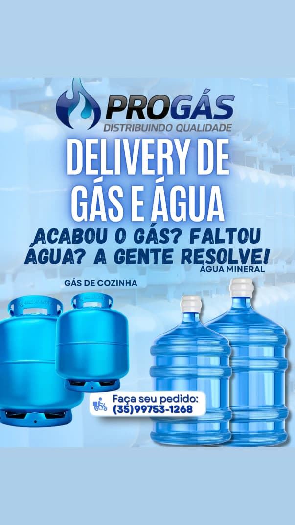 ProGás Ultragás - Disk Gás e Água Mineral