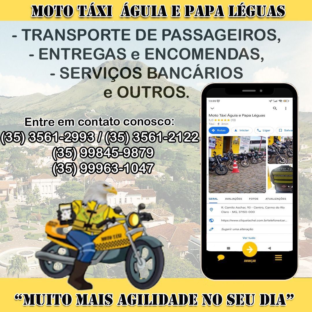 Moto Táxi Águia e Papa Léguas