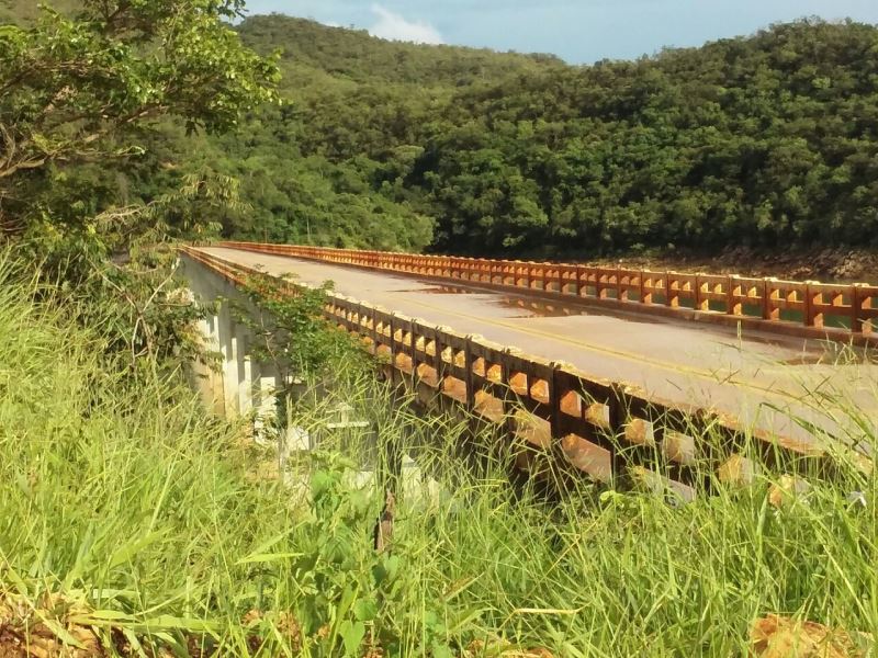 Sobre a Ponte Torta, ou Ponte do Poção. Foto: Joaquim da Silva Junior.