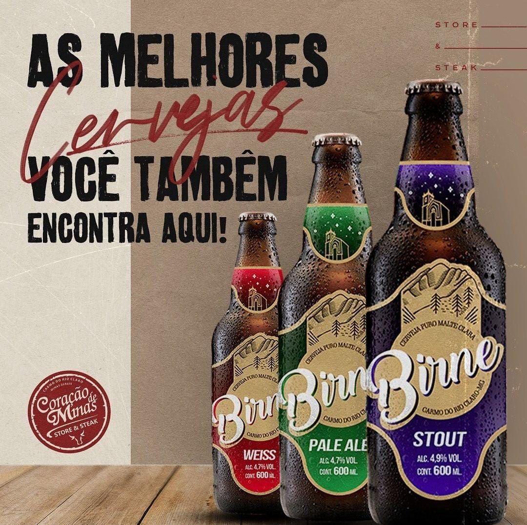 Se você é do time de apreciadores de cervejas artesanais, seu lugar também é aqui. 

Temos cervejas especiais, selecionadas para agradar à todos os paladares.