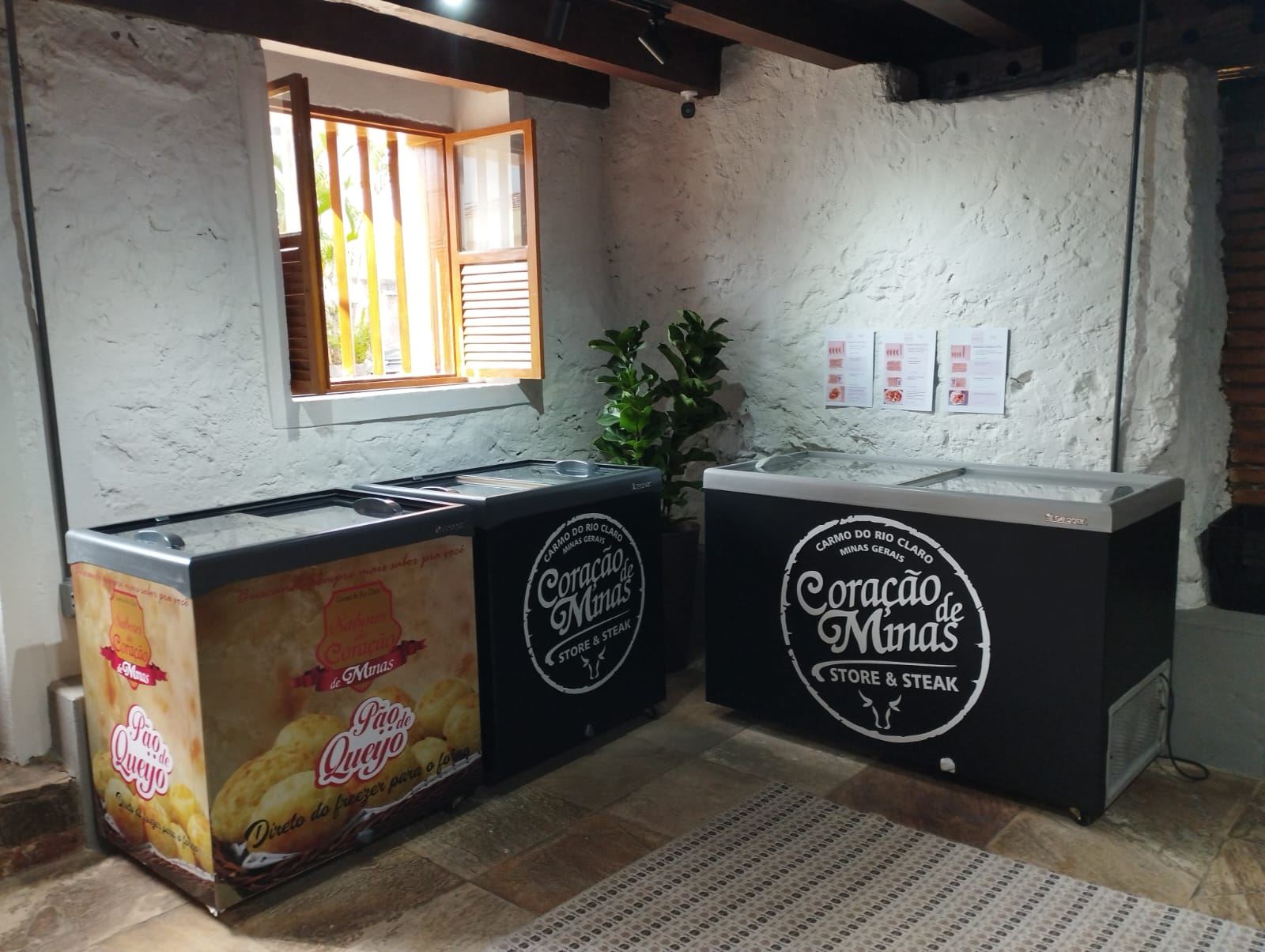 Novo estabelecimento da Coração de Minas - Store e Steak