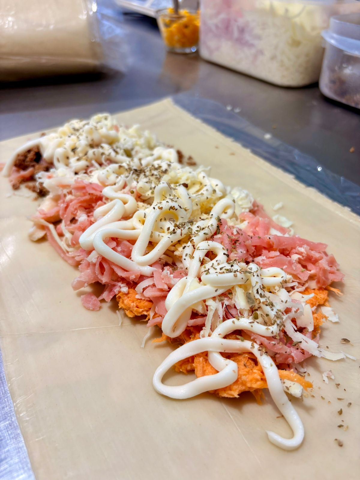 Recheio do Pastel Super Especial