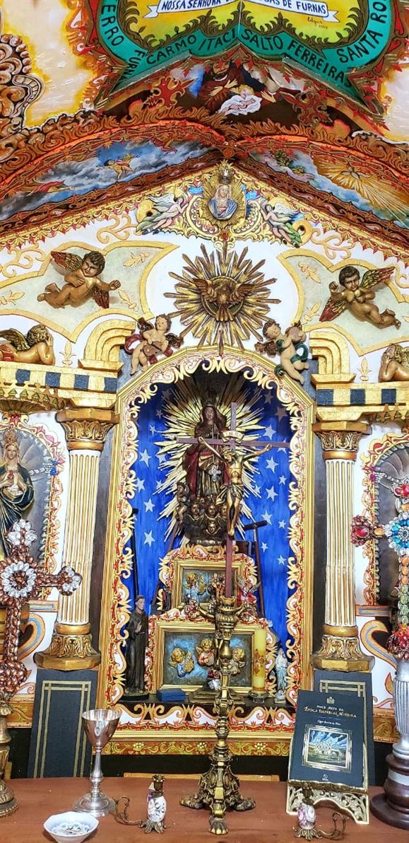 Capelinha do Museu Carlota Pereira da Silva , dedicada a Nossa Senhora da Conceição 