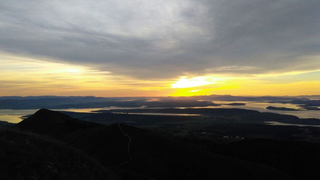 Nascer do sol, Serra da Tormenta, Carmo do Rio Claro, MG