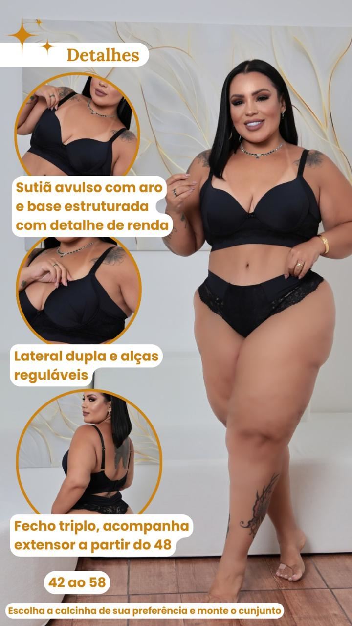 Brilho de Mulher - Lingerie Plus Size
