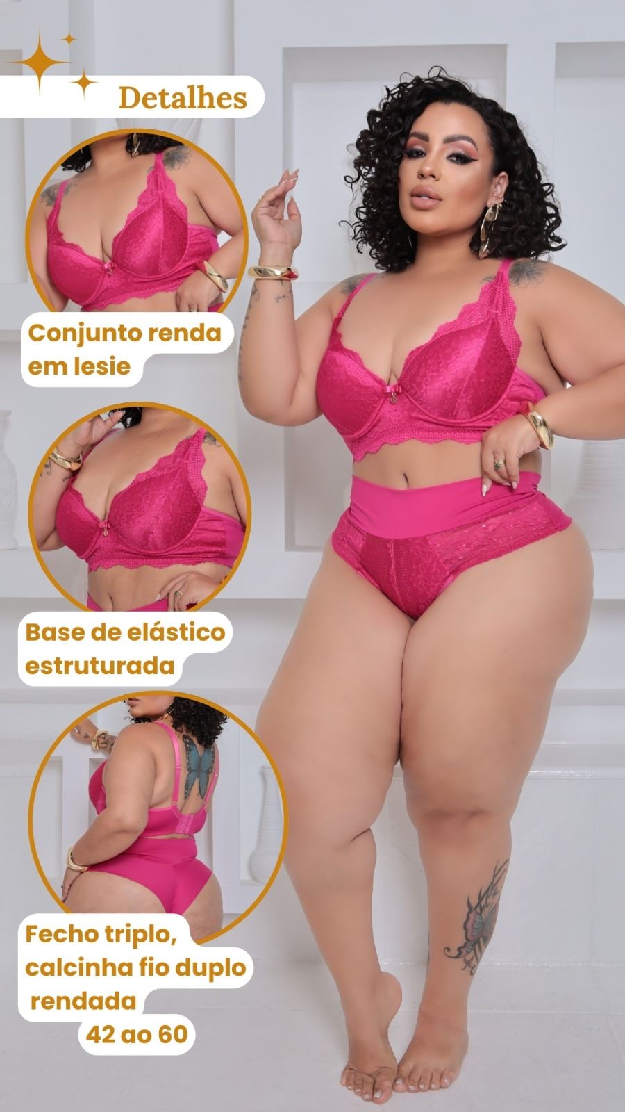 Brilho de Mulher - Lingerie Plus Size